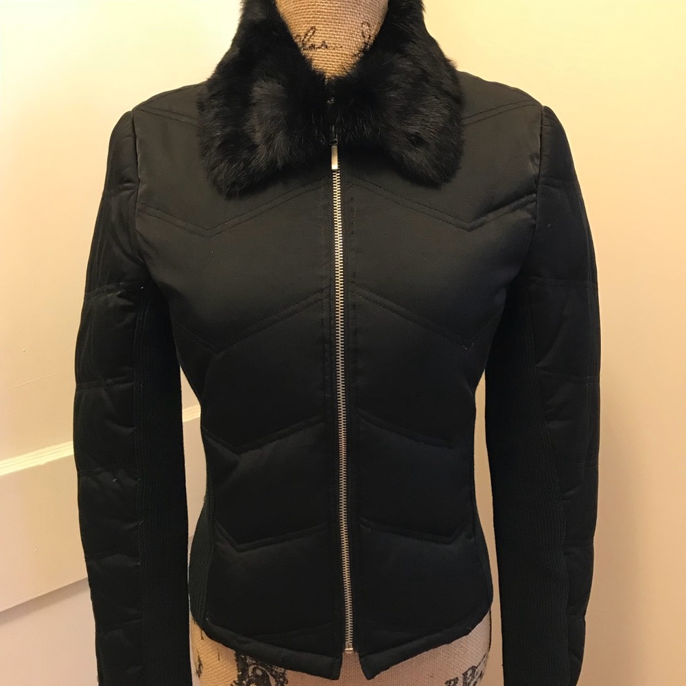 Bebe small black jacket